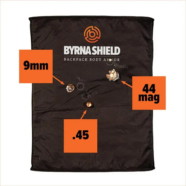 Byrna Shield Armor- Bullet Resistant Backpack Insert - 10" x 12" Byrna