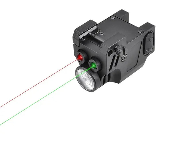 DivaLite 500Lm Pistol Laser & flashlight Combo Tactical Red & Green Laser LED combo - Fits All Byrna Launchers DIVALITE